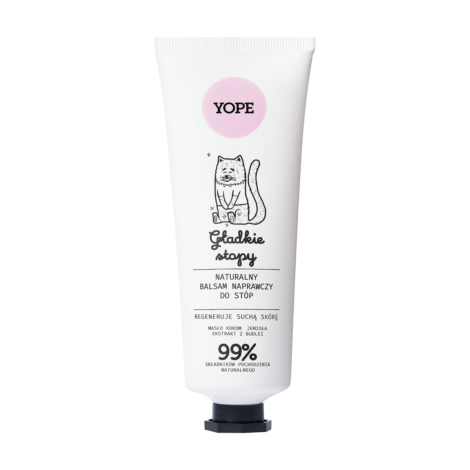 Відновлювальний бальзам для ніг Yope Smooth Feet Natural Repair Foot Balm, 75 мл